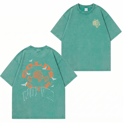 Gold Sport Batik Unisex Washed T-Shirt PT483