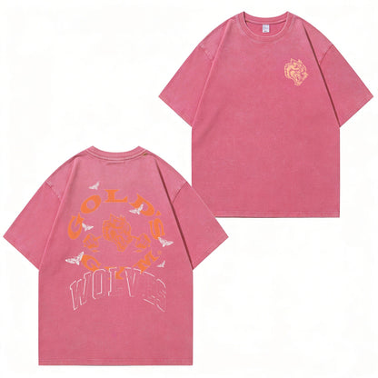 Gold Sport Batik Unisex Washed T-Shirt PT483