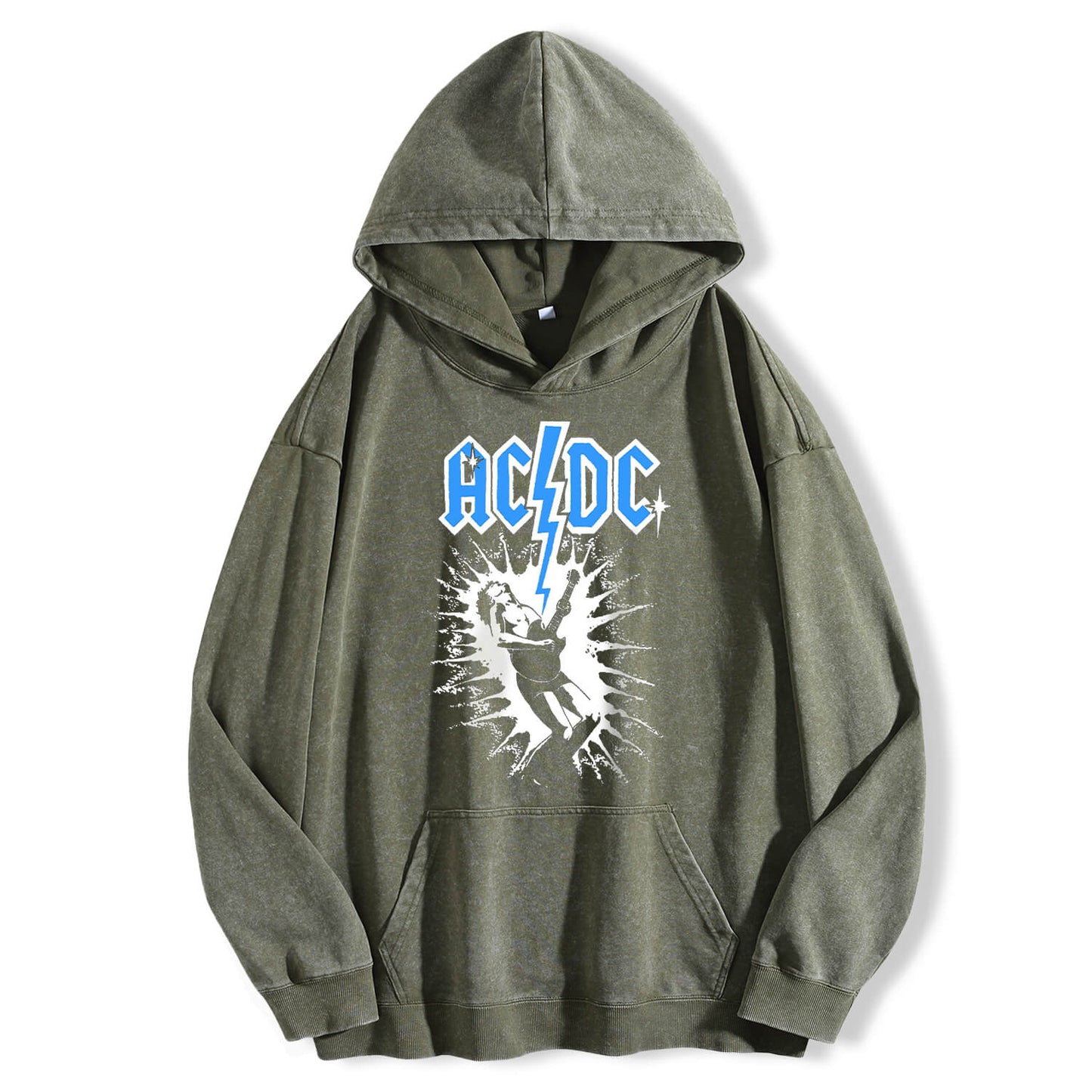 AC/DC Thunder Washed Hoodie PT413
