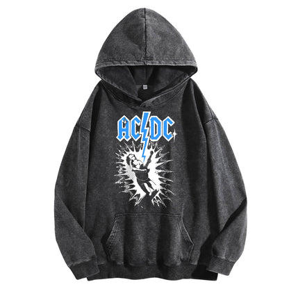 AC/DC Thunder Washed Hoodie PT413