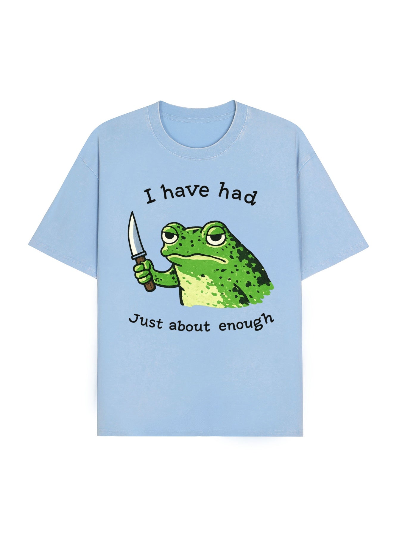 Impatient Frog Washed T-Shirt PT440