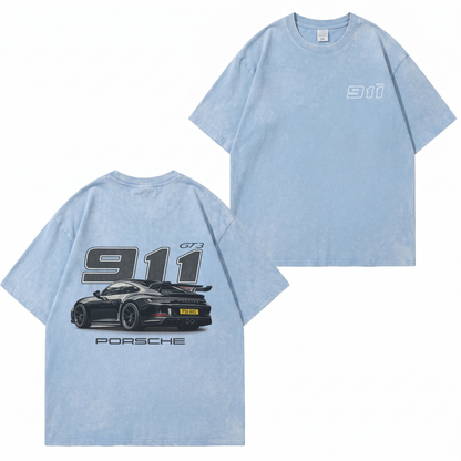 Boldoodle 911 GT3 Racing Washed T-Shirt PT466