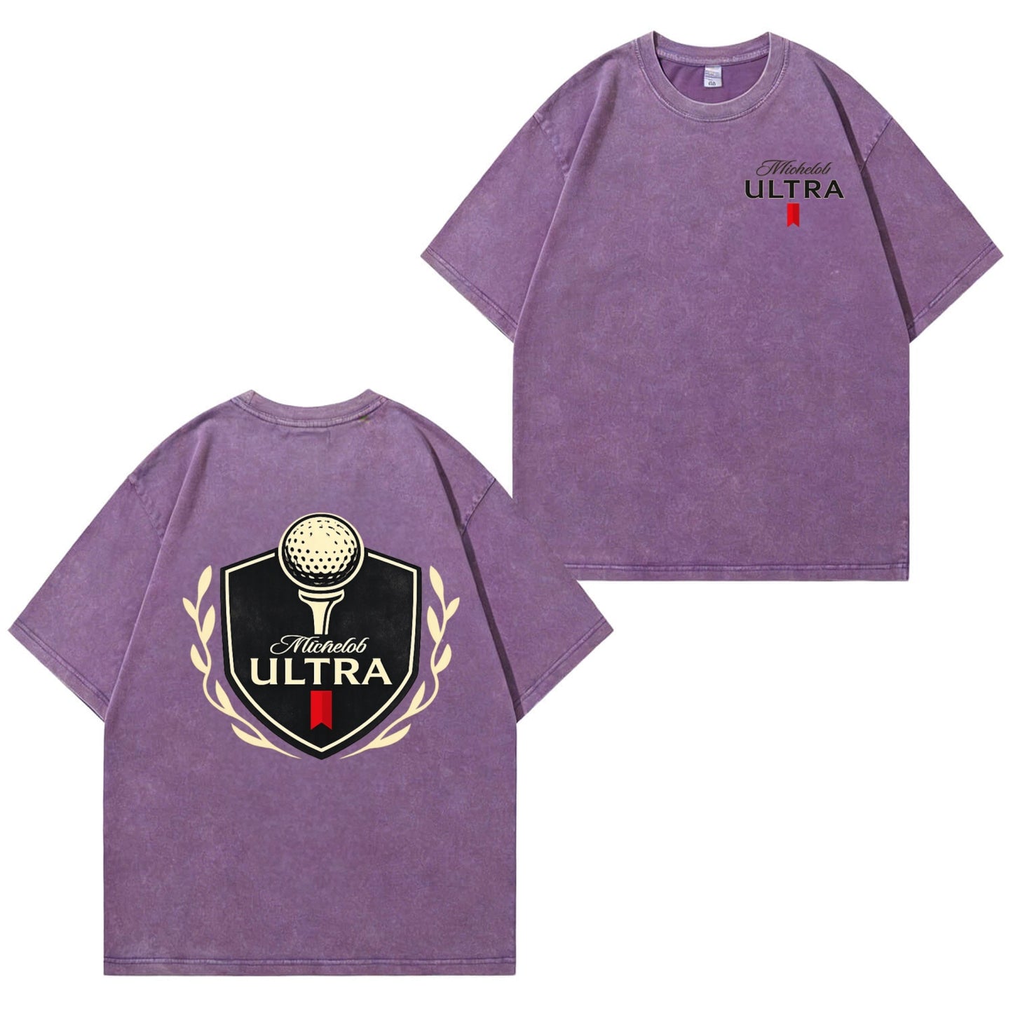 Michelob Ultra Golf Vintage Distressed Graphic Tee PT434