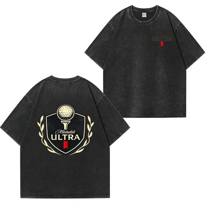 Michelob Ultra Golf Vintage Distressed Graphic Tee PT434