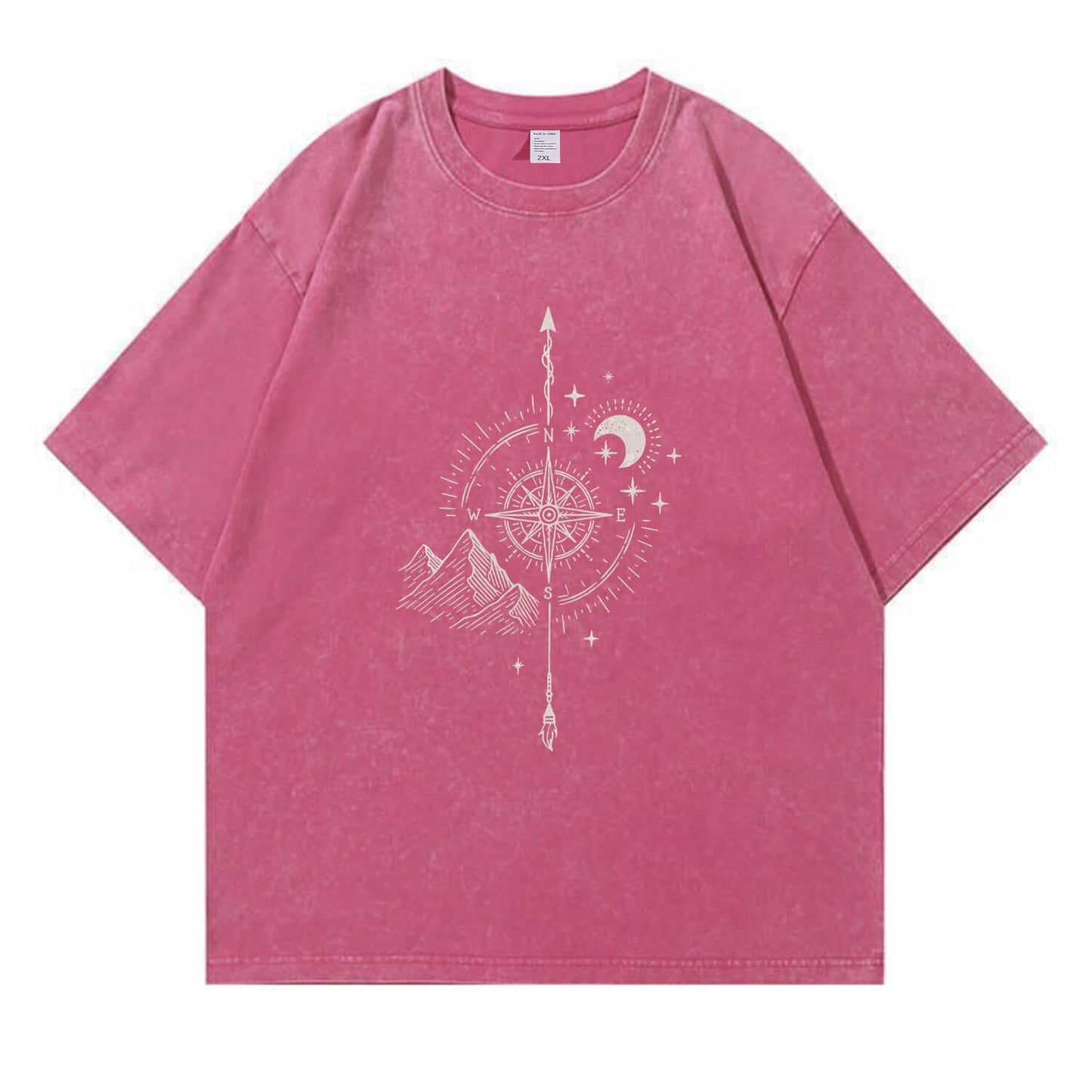 Compass Washed T-Shirt PT014