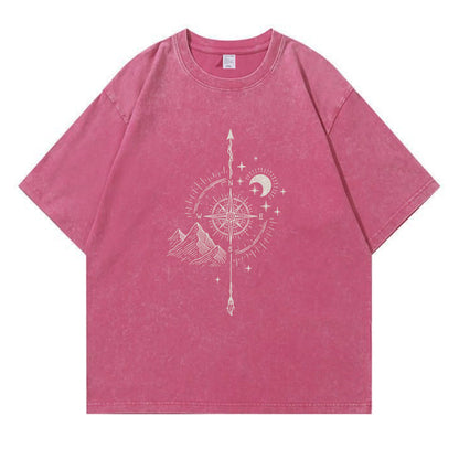 Compass Washed T-Shirt PT014