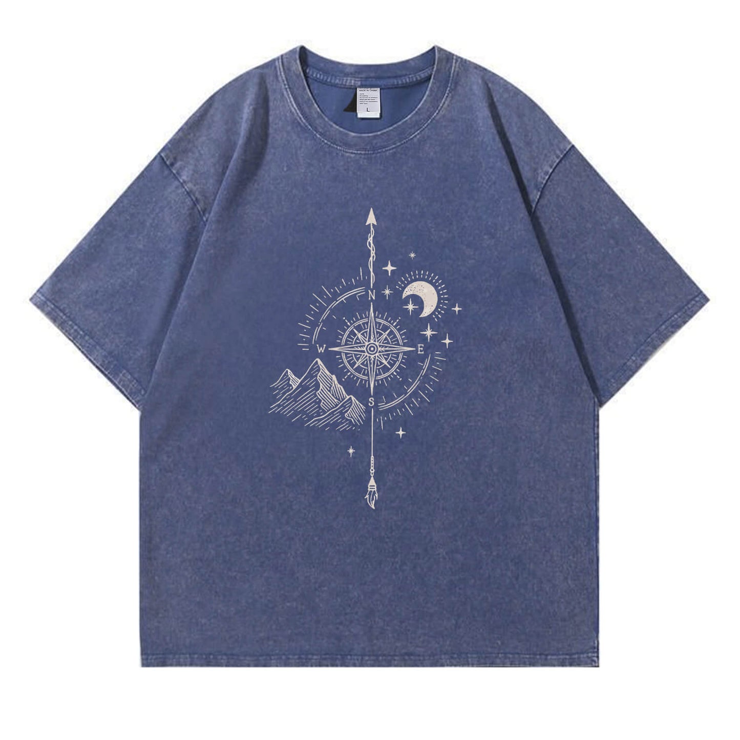 Compass Washed T-Shirt PT014