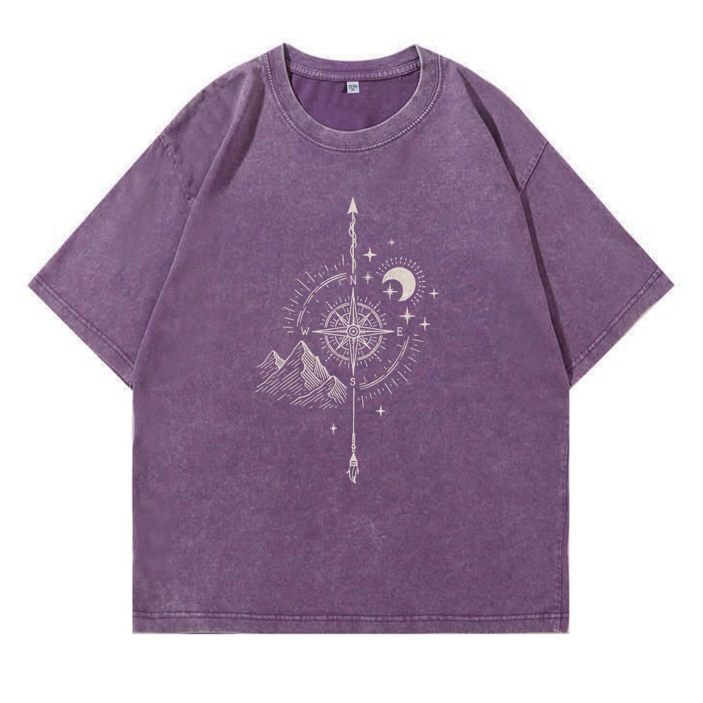 Compass Washed T-Shirt PT014