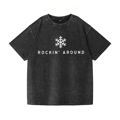 Rockin Around Washed T-Shirt PT029