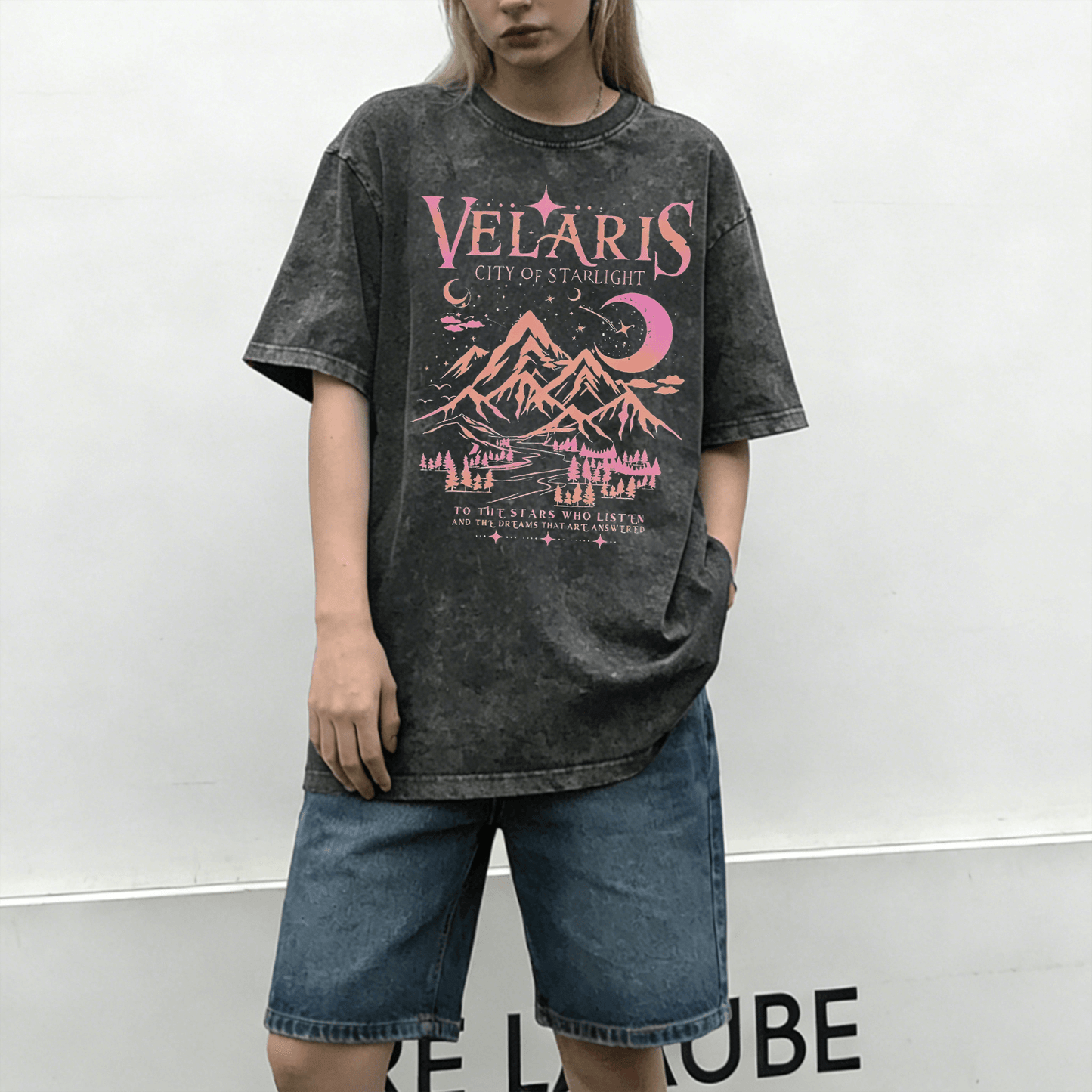 Starlight City Washed T-Shirt PT034