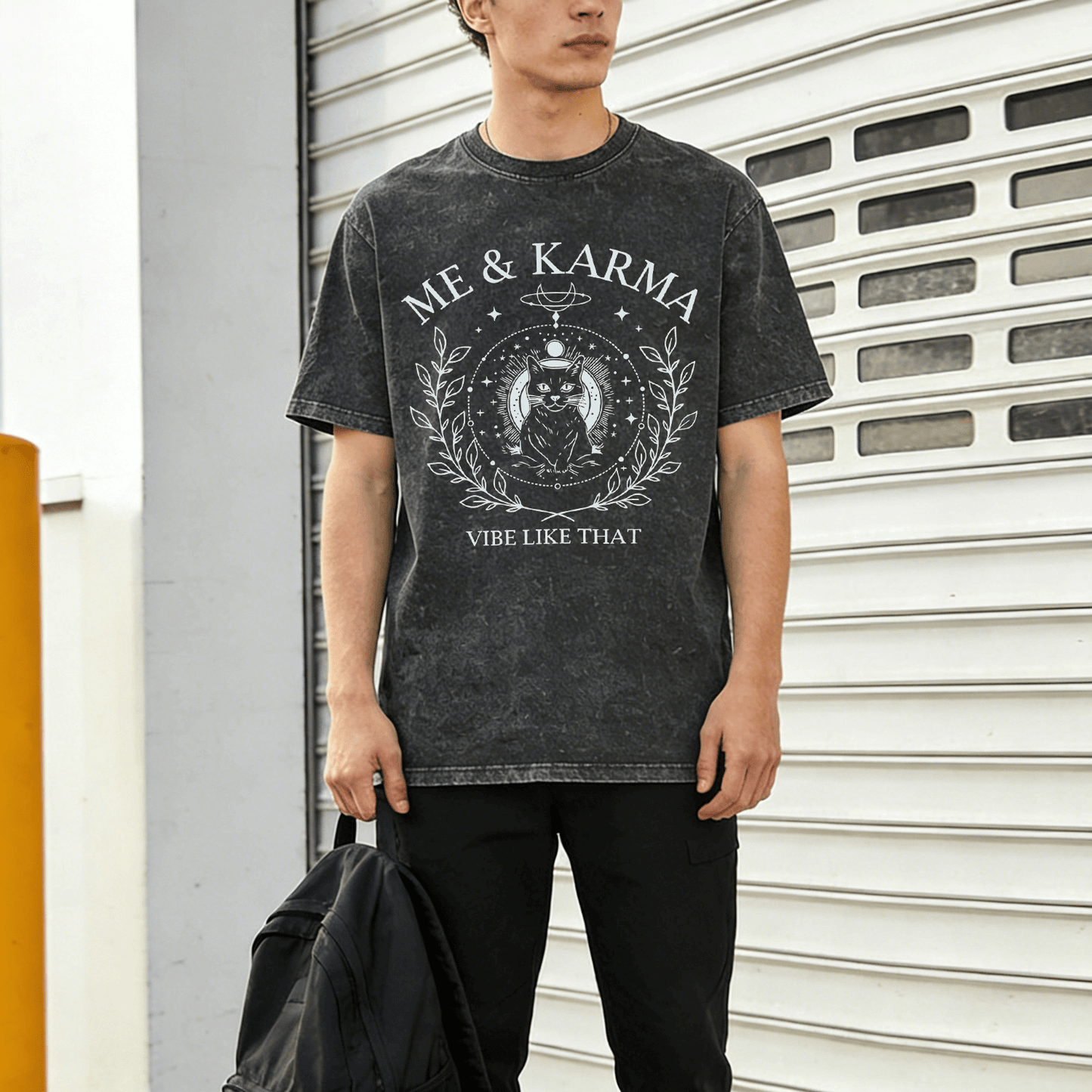 Me & Karma Washed T-Shirt PT036