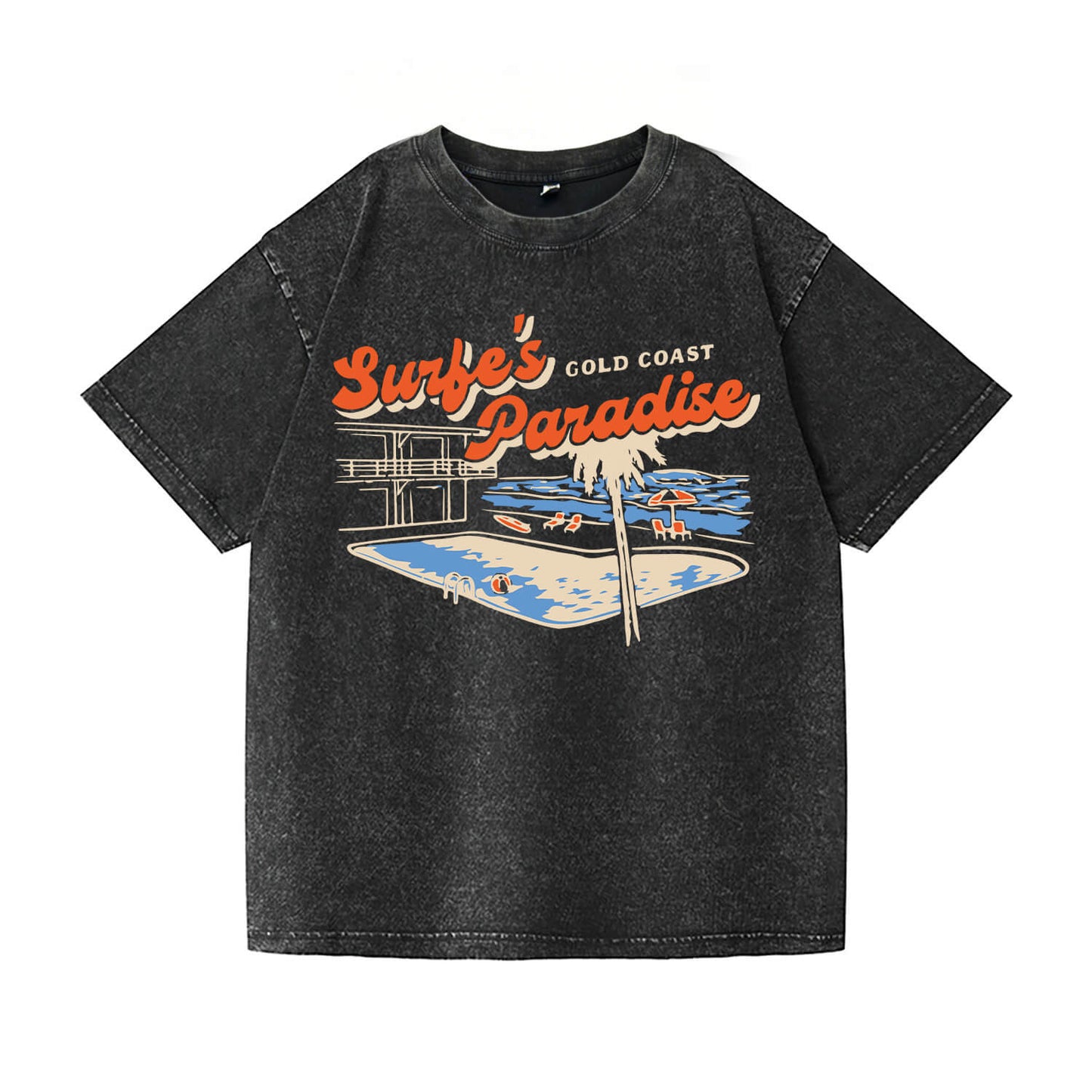Surfers Paradise Washed T-Shirt PT081