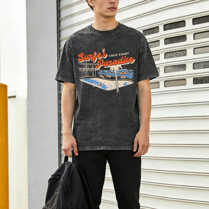 Surfers Paradise Washed T-Shirt PT081