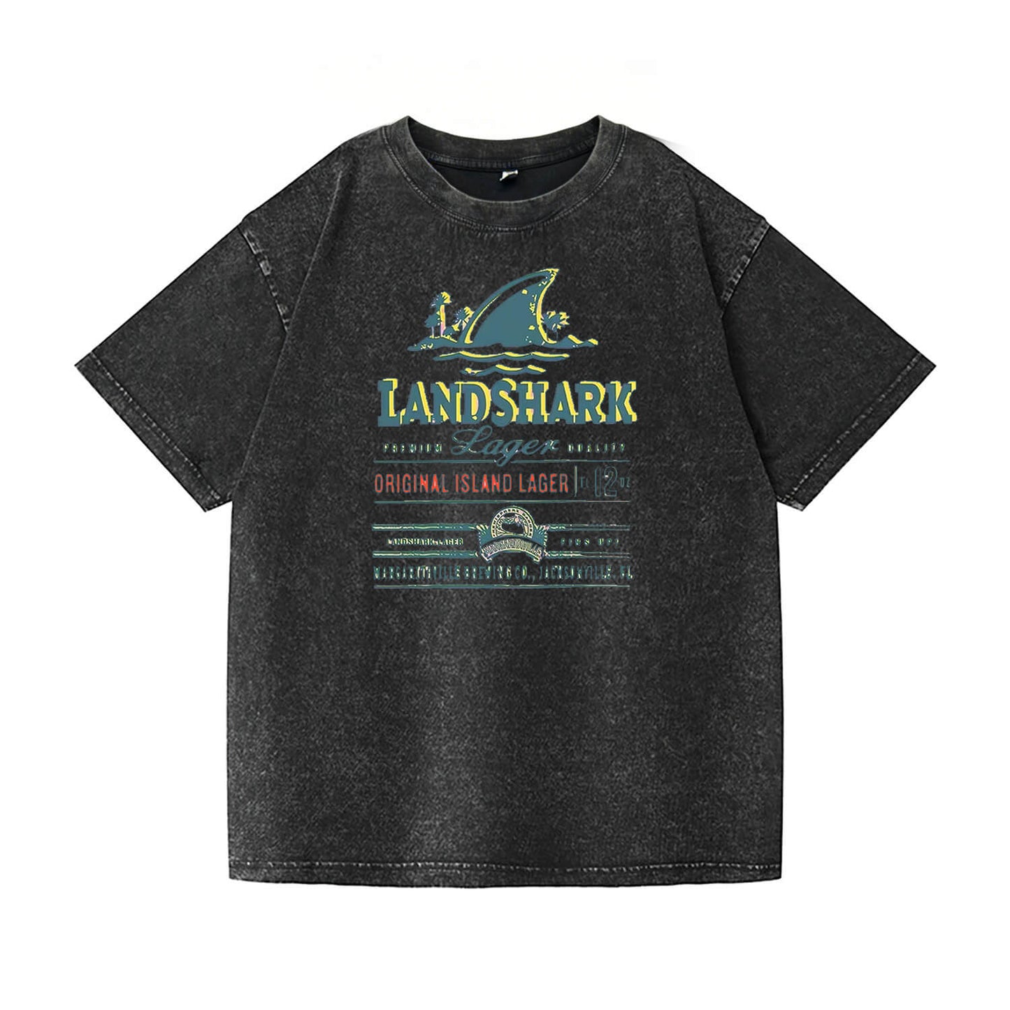 Land Shark Washed T-Shirt PT082