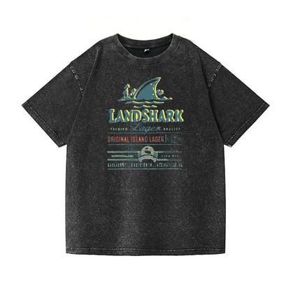 Land Shark Washed T-Shirt PT082