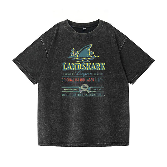 Land Shark Washed T-Shirt PT082