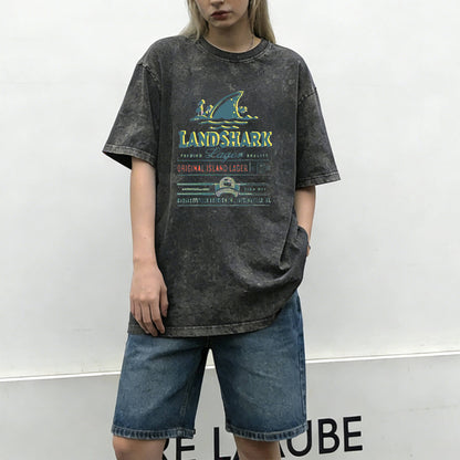 Land Shark Washed T-Shirt PT082