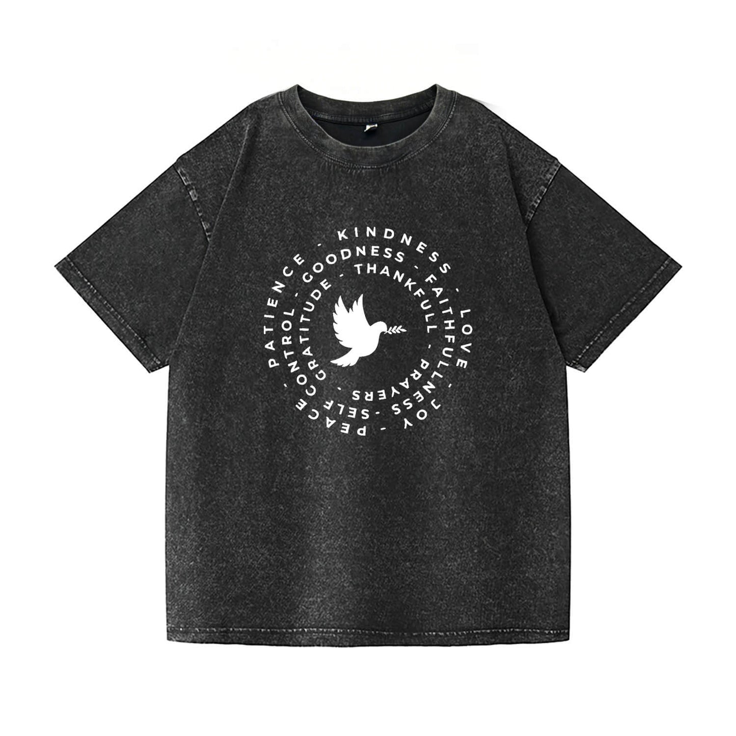 A Dove Of Peace Washed T-Shirt PT084