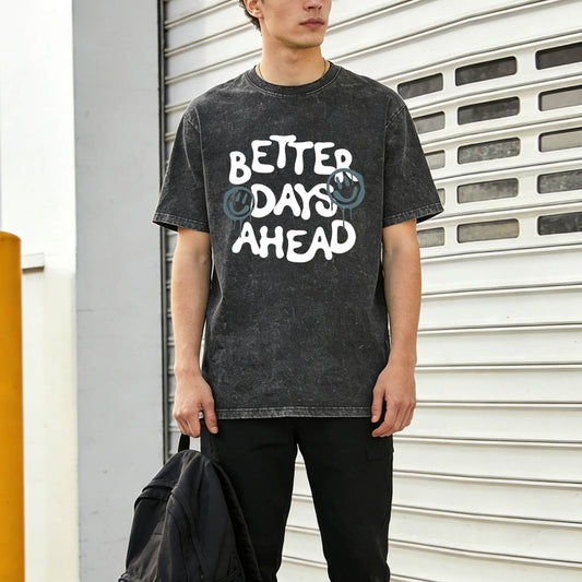 Batter Days Ahead Washed T-Shirt PT094