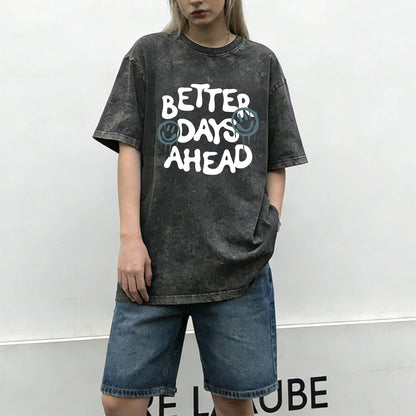Batter Days Ahead Washed T-Shirt PT094
