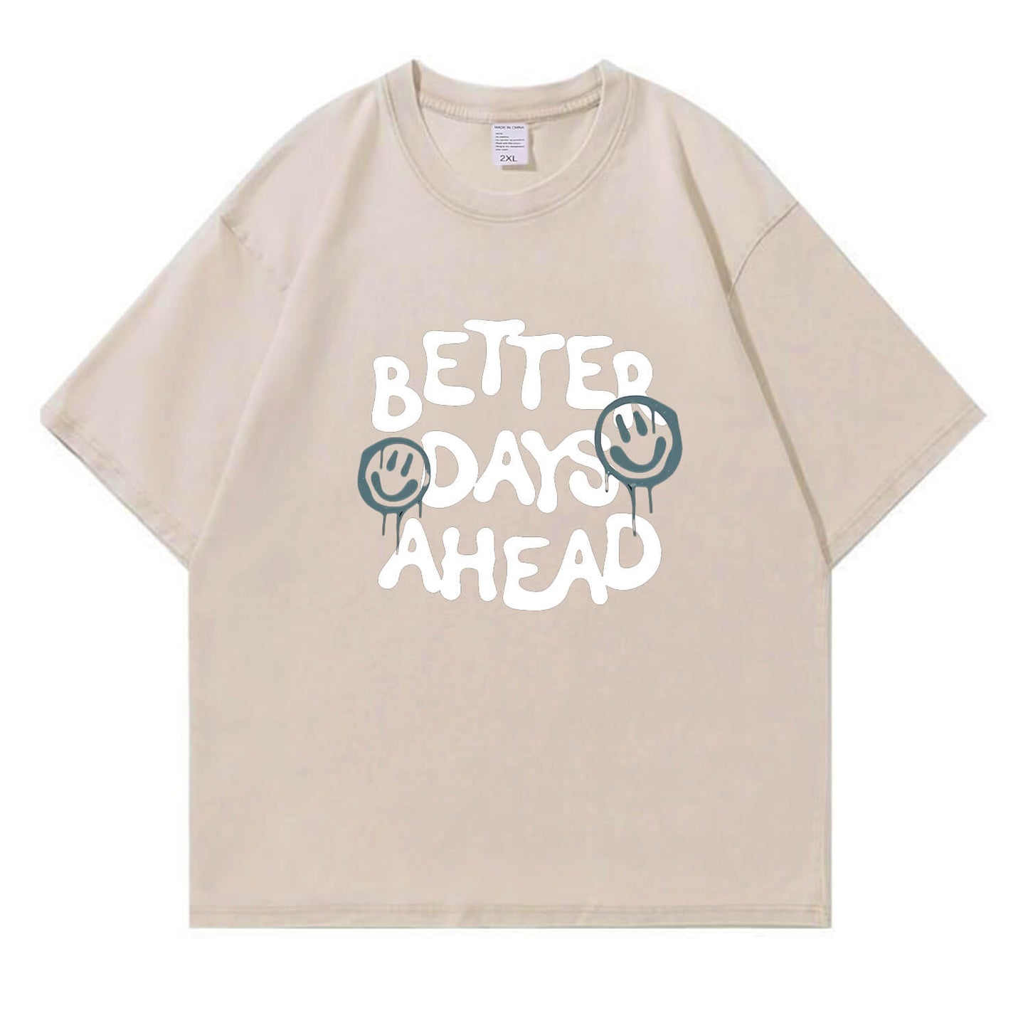 Better Days Ahead Washed T-Shirt PT094