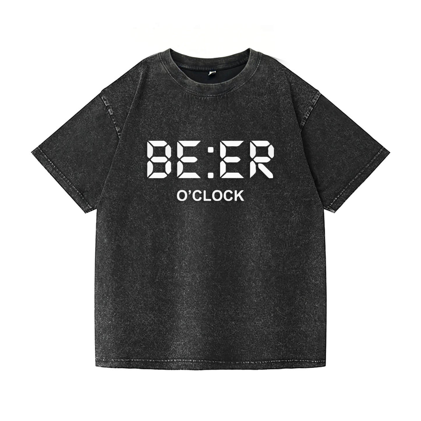 Beer O'Clock Washed T-Shirt PT102