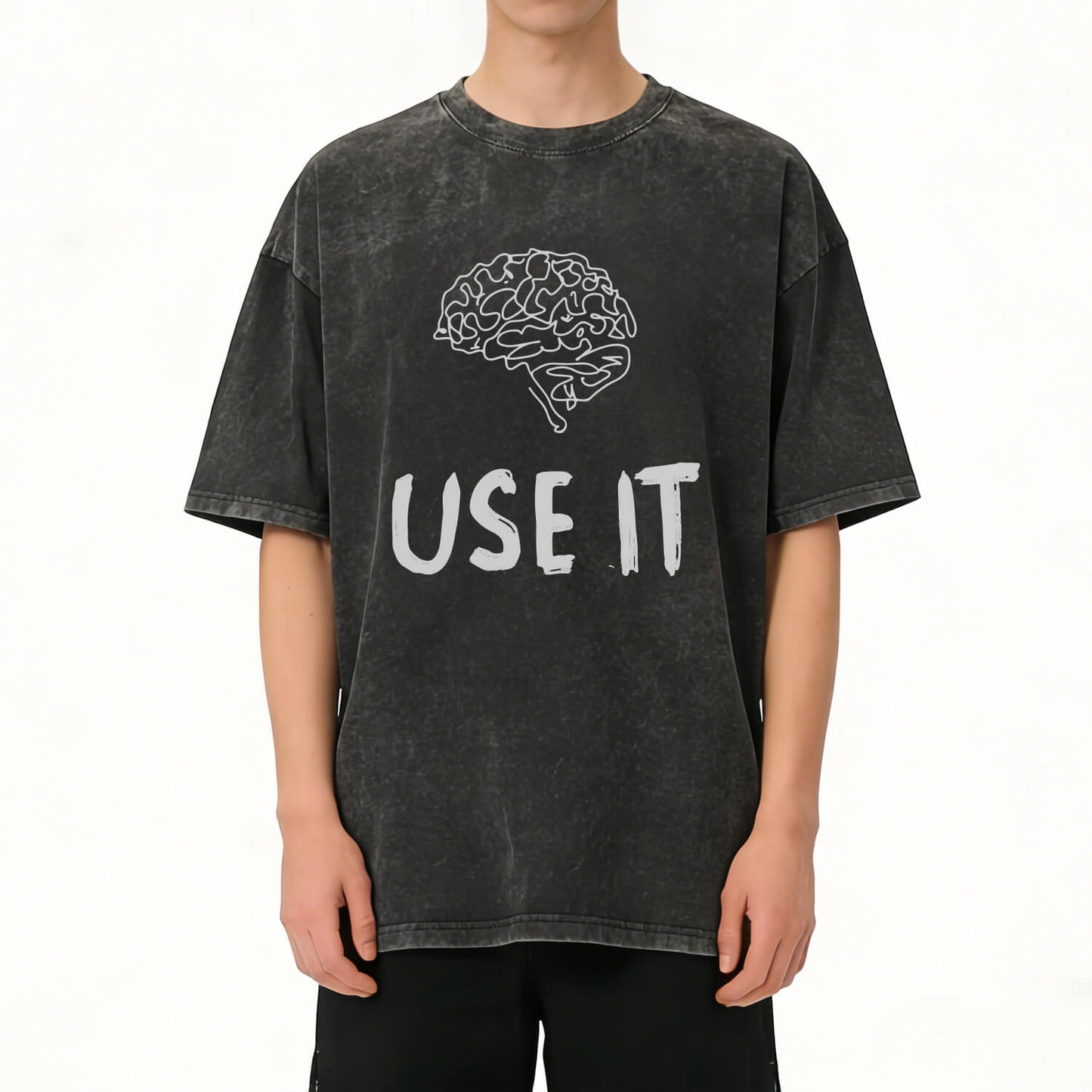 Use Your Brain Washed T-Shirt PT105