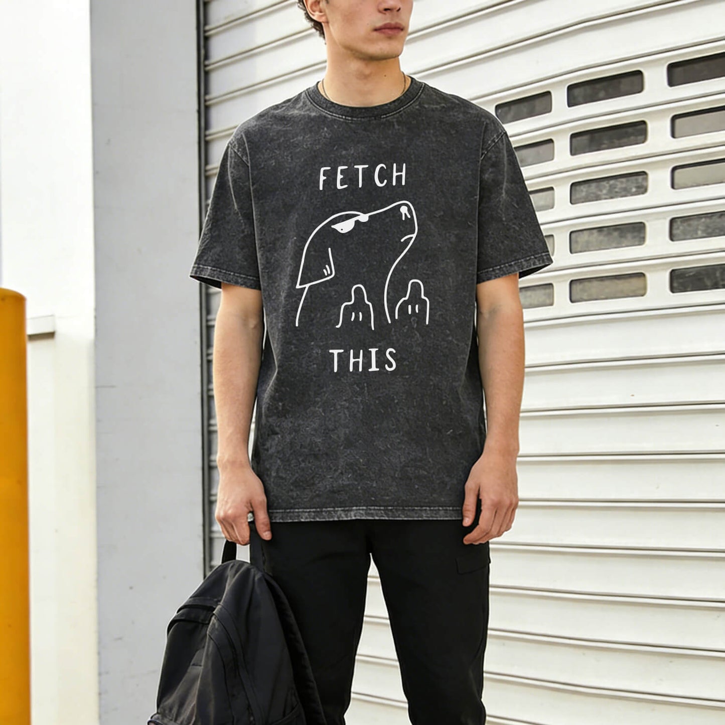 Fetch This Washed T-Shirt PT107