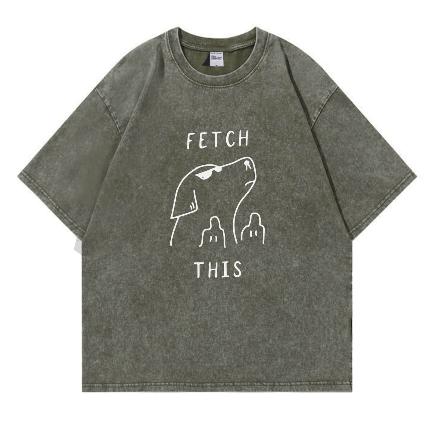 Fetch This Washed T-Shirt PT107