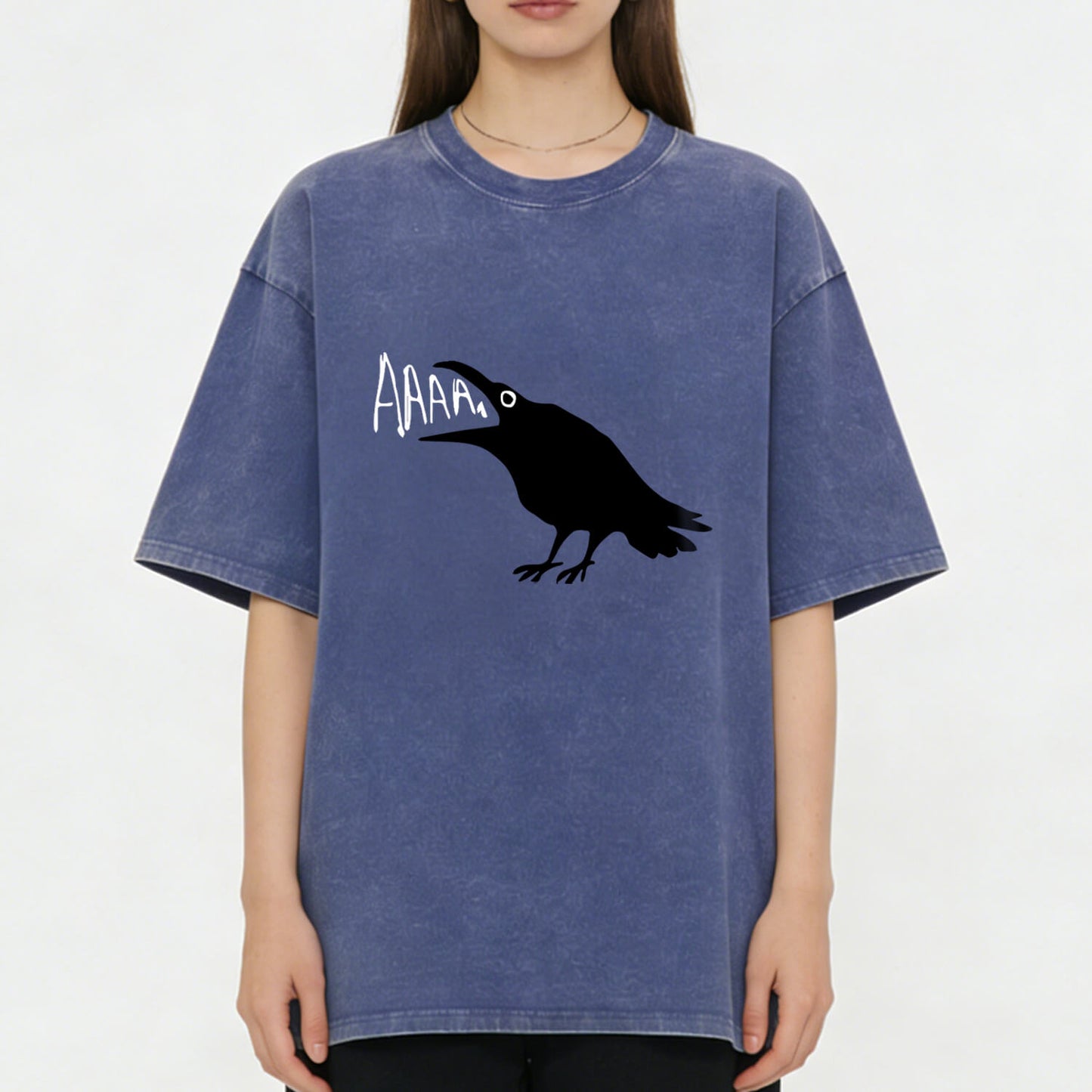 Crow Scream AAAA Washed T-Shirt PT157