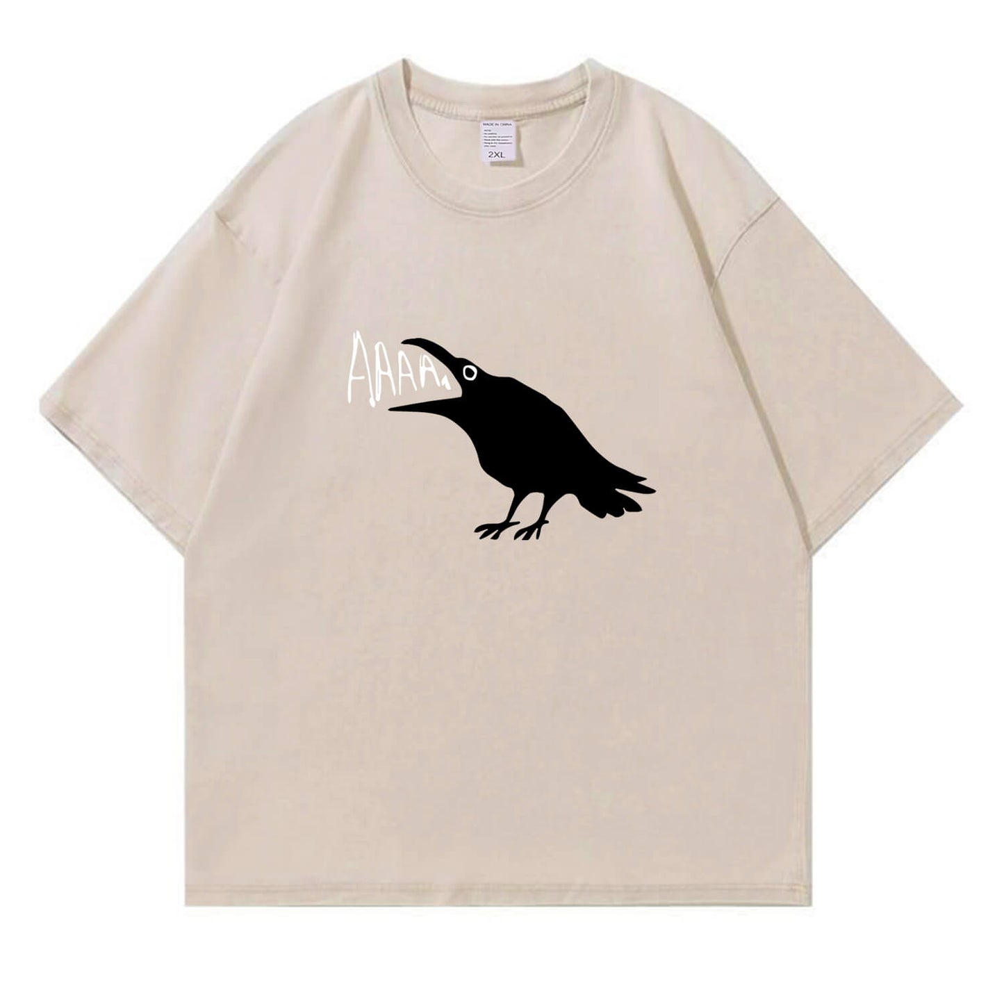 Crow Scream AAAA Washed T-Shirt PT157