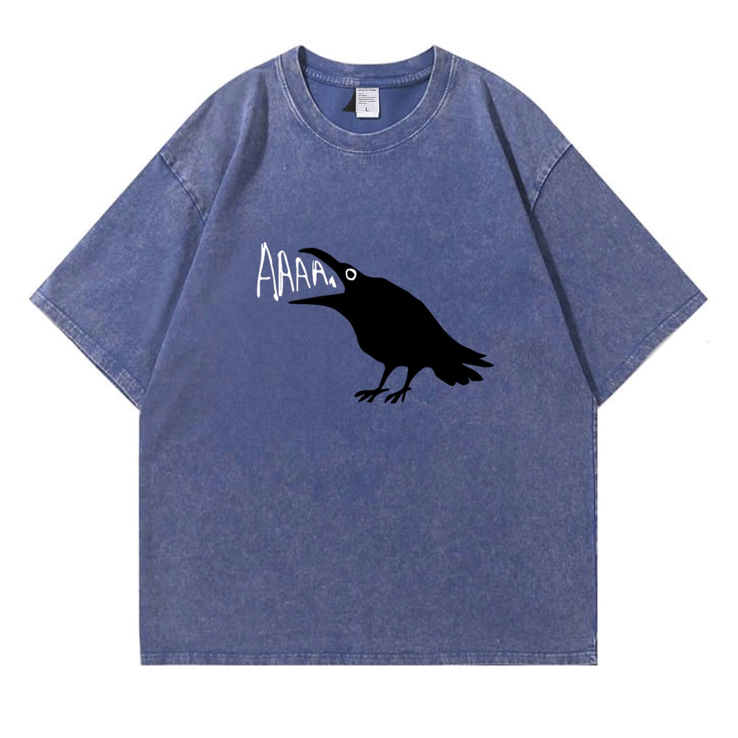 Crow Scream AAAA Washed T-Shirt PT157