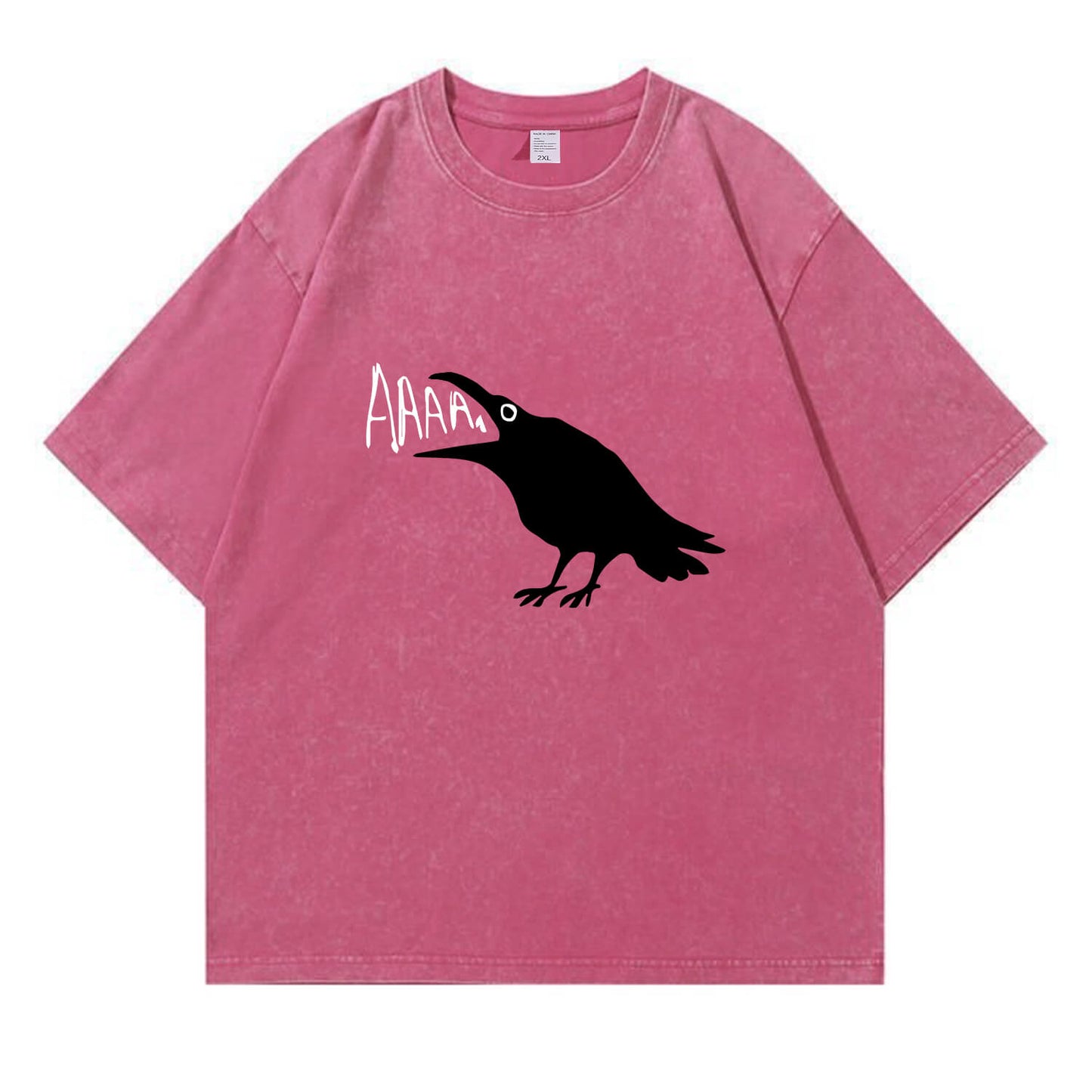 Crow Scream AAAA Washed T-Shirt PT157