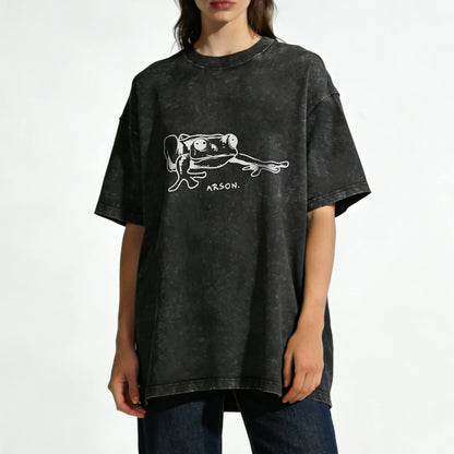 Arson Frog Washed T-Shirt PT163