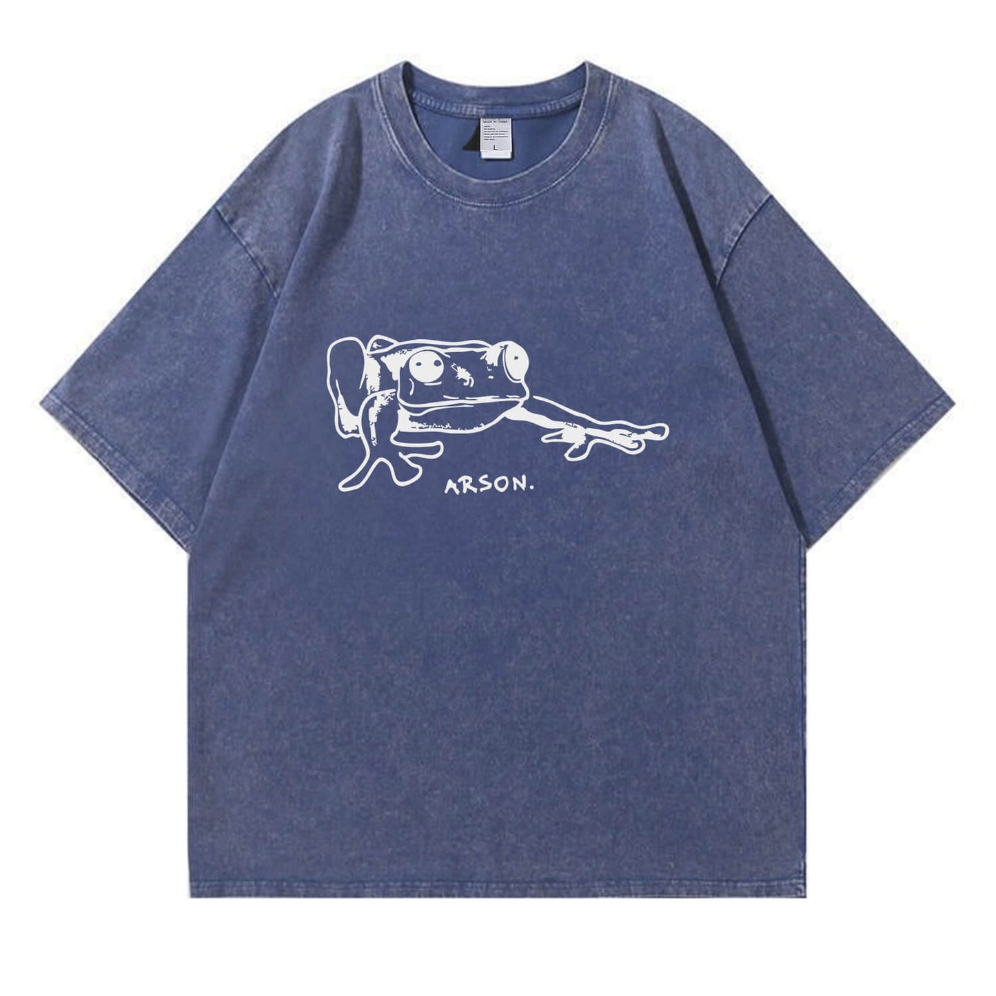 Arson Frog Washed T-Shirt PT163