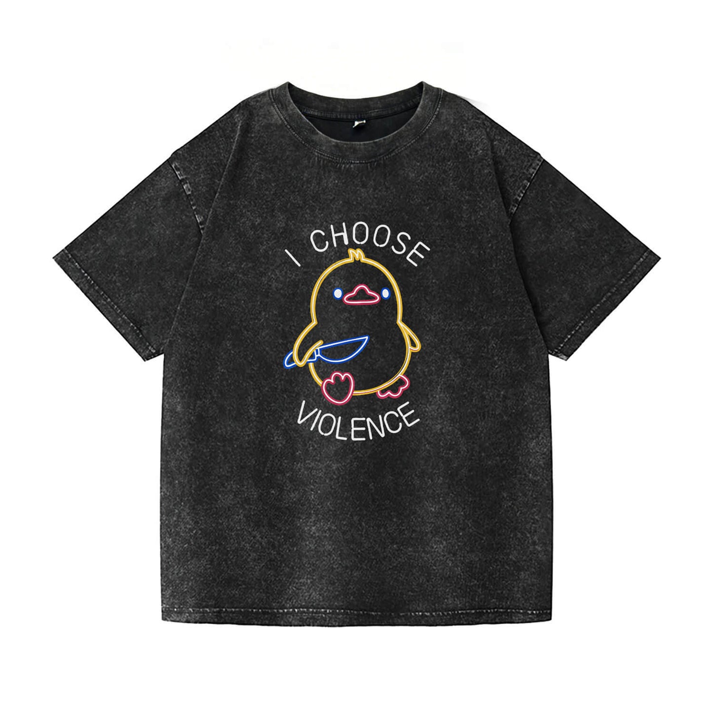 I Choose Violence Washed T-Shirt PT165