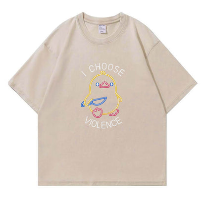 I Choose Violence Washed T-Shirt PT165