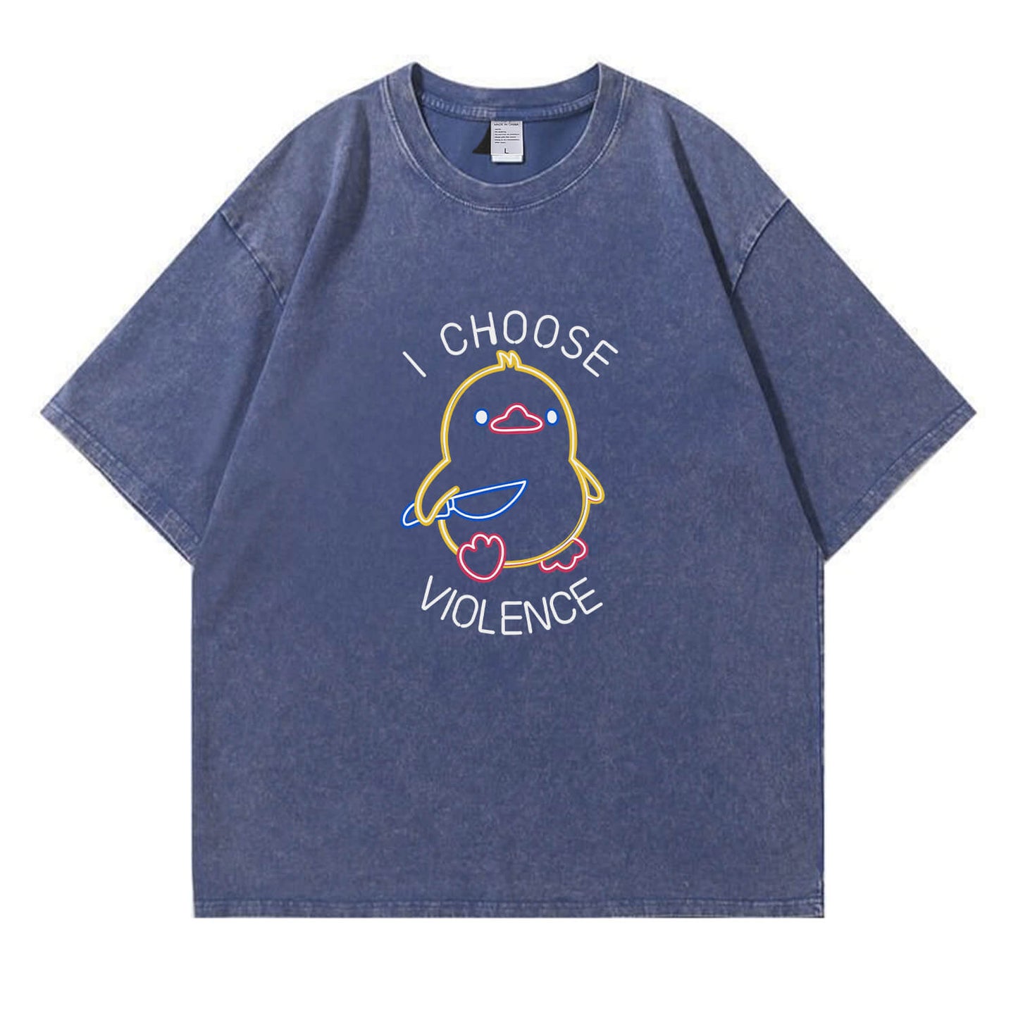 I Choose Violence Washed T-Shirt PT165