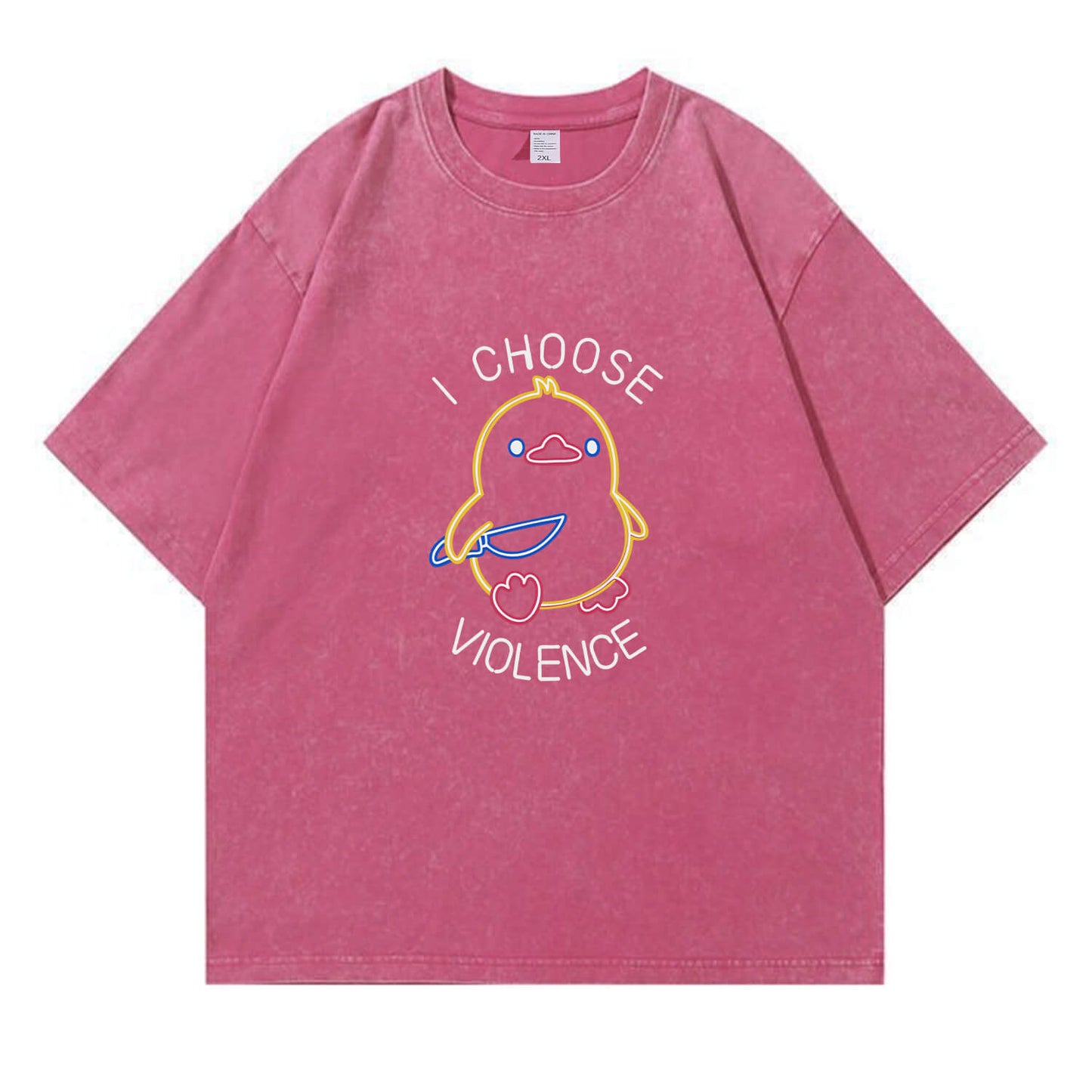 I Choose Violence Washed T-Shirt PT165
