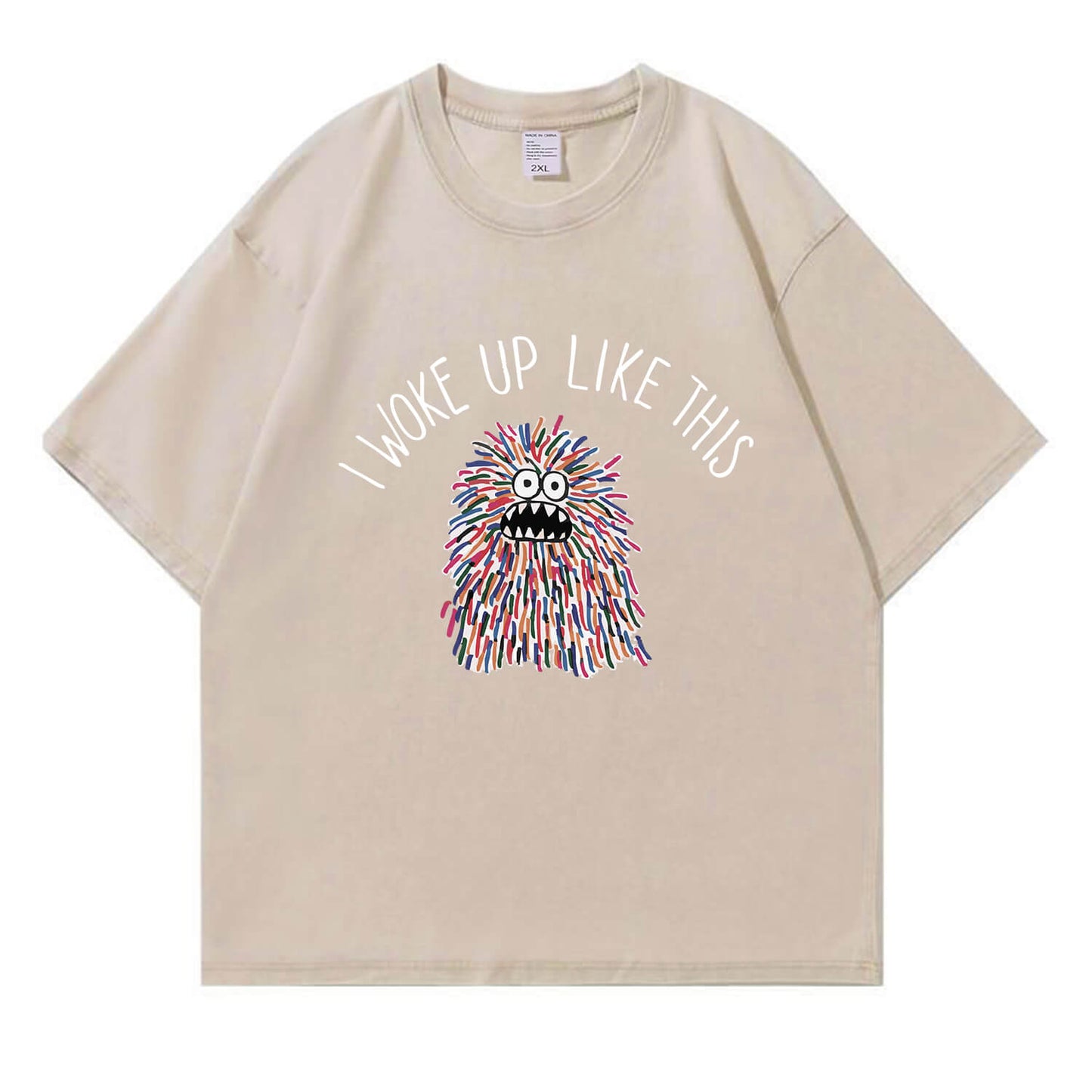 I Woke Up Like This Washed T-Shirt PT173
