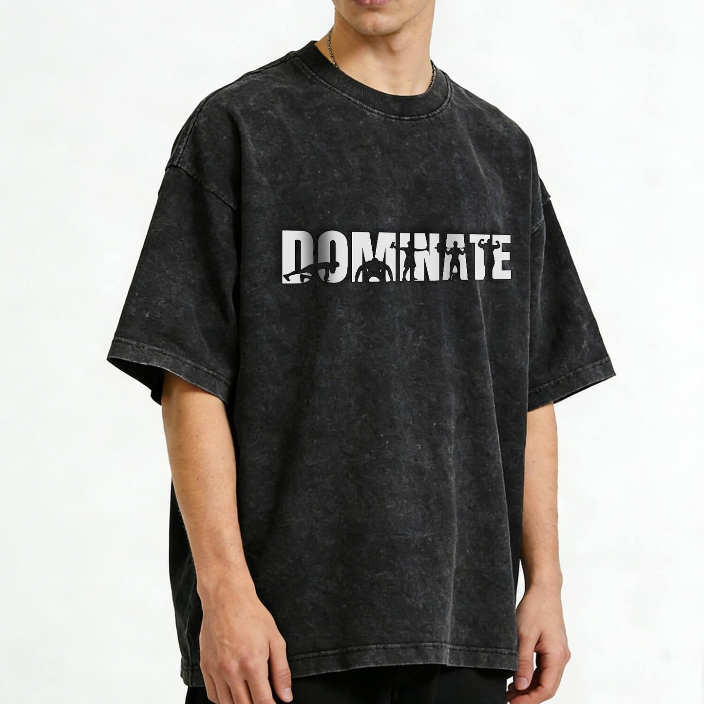 Dominate Fitness Washed T-Shirt PT176