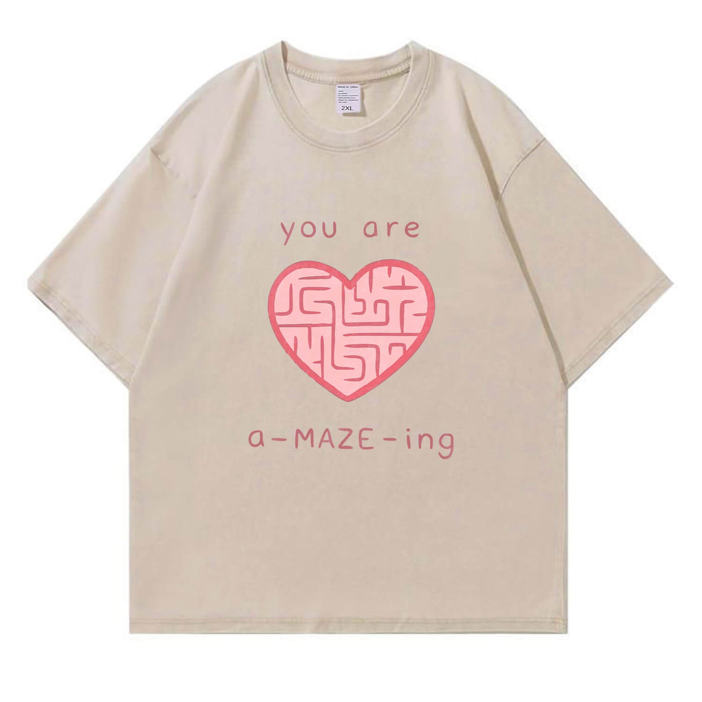 You Are A-Maze-ing Washed T-Shirt PT177