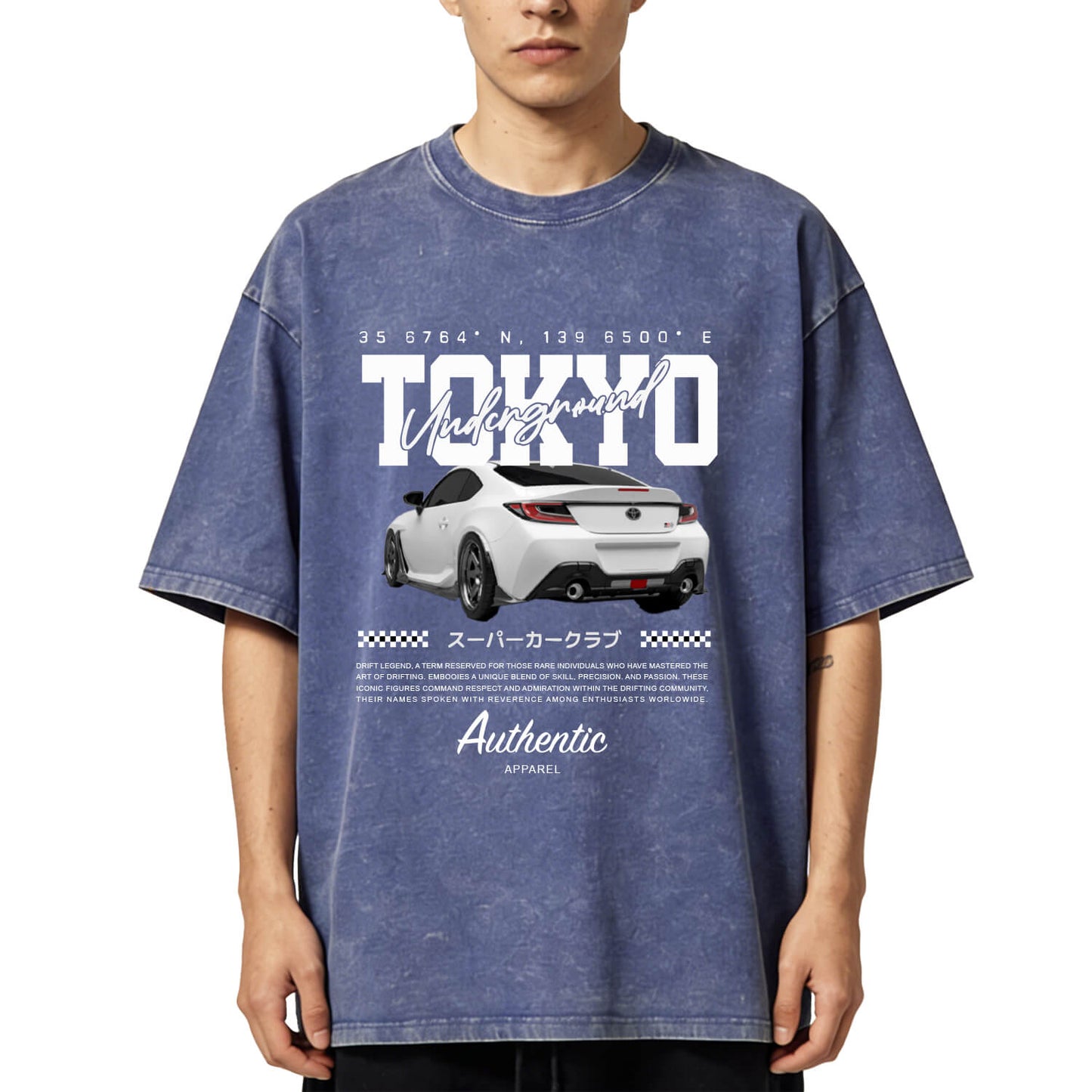 TOKYO Racing Washed T-Shirt PT351