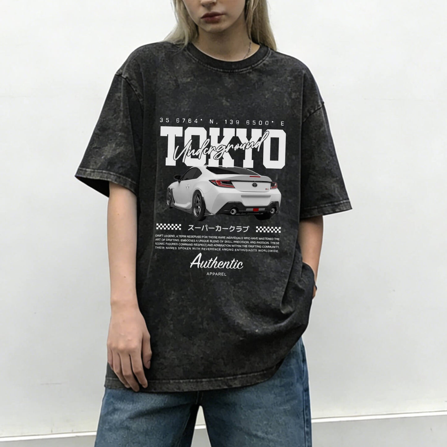 TOKYO Racing Washed T-Shirt PT351