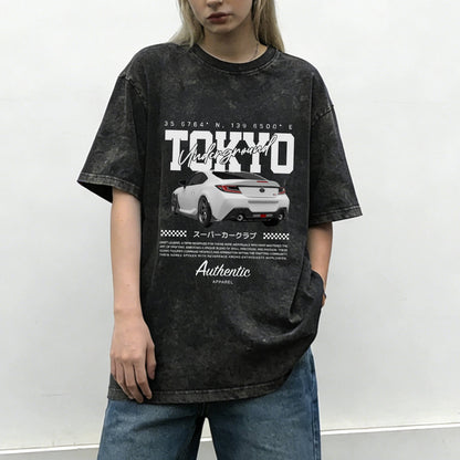 TOKYO Racing Washed T-Shirt PT351