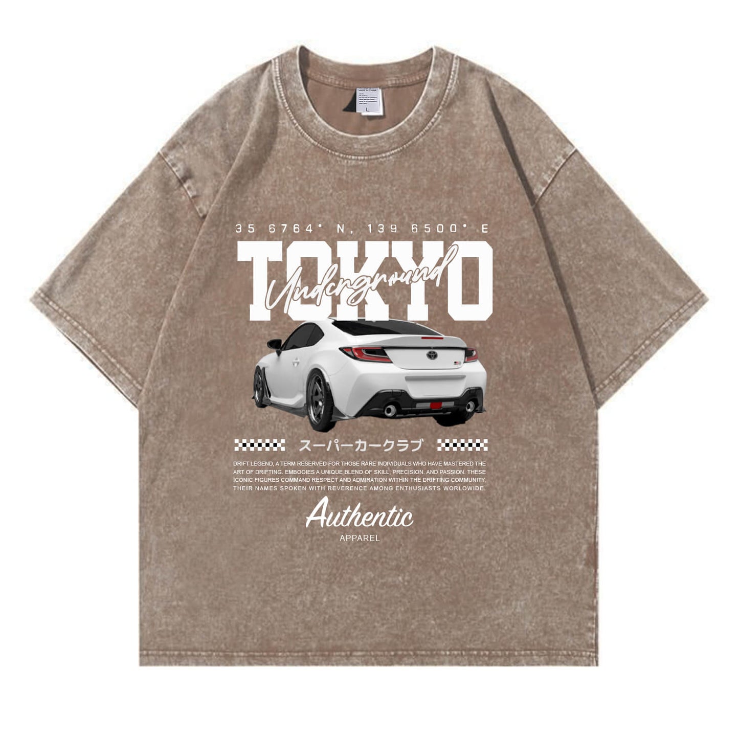TOKYO Racing Washed T-Shirt PT351