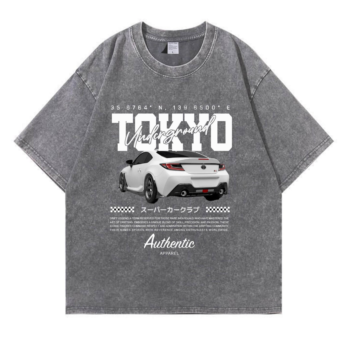 TOKYO Racing Washed T-Shirt PT351