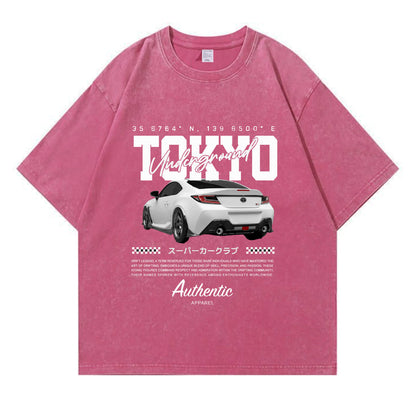 TOKYO Racing Washed T-Shirt PT351