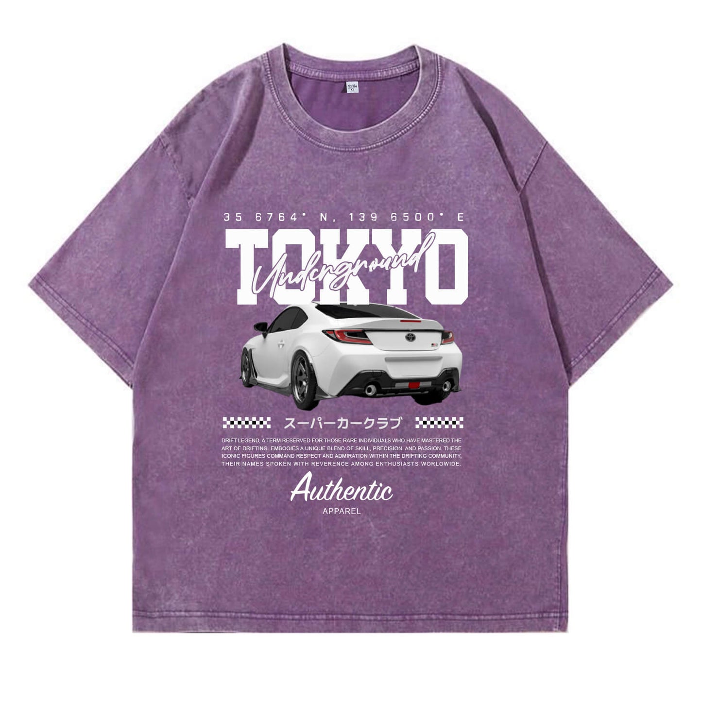 TOKYO Racing Washed T-Shirt PT351