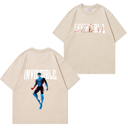 Invincible Superhero Washed T-Shirt PT352